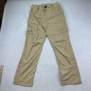 REI Co-op Sahara Convertible Hiking Pants Khaki Womens Size 10 Outdoor